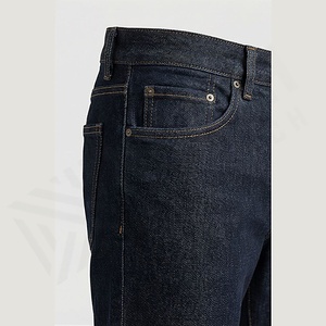 Pantalones Vaqueros de Mezclilla para Hombre 2025, Pantalones Ajustados, Vaqueros Ajustados para Hombre, Venta al por Mayor de Fábrica, Transpirables, Rectos, Servicio OEM - Product Image 5