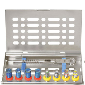 Kit de chirurgie d'implant dentaire 16 pièces Implant dentaire CE Kit prothétique universel Instrument chirurgical - Product Image 6