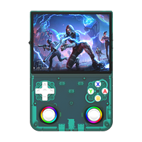 Konsol Game Retro Genggam R36UltraX Layar 4.5 Inci, Mendukung WiFi, Sistem Linux, Memori Internal 64GB, 20000+ Game Retro Klasik