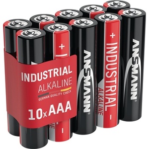 Pile industrielle ANSMANN 1,5 V AAA Micro 1200 mAh LR03 4003, lot de 10 pour appareils de réparation - Product Image 1