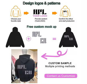 14 Zip Pullover Golf Mujeres y hombres Poliéster Fleece Sweater Windbreaker Hoodies Poliéster Sublimación con bolsillos - Product Image 5