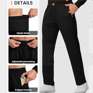 Ensemble de survêtement de course pour hommes, veste et pantalon légers et respirants pour la salle de sport, l'entraînement en plein air et la remise en forme - Product Image 5