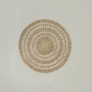 Napperons en jonc de mer naturel tissé produits écologiques fabriqués au Vietnam napperon décoration de table en gros - Product Image 1