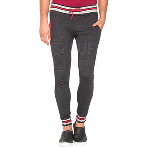 High Quality Men Casual Straight Mid Waist <b>Drawstring</b> Jogger <b>Trousers</b> 100% Cotton Eco-Friendly Breathable Low MOQ Wholesale - Product Image 1