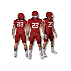 ชุดเครื่องแบบอเมริกันฟุตบอลแบบแห้งเร็วชุดเสื้อเจอร์ซี่พร้อมแขนสั้นสำหรับทีมฝึกซ้อม - Product Image 1