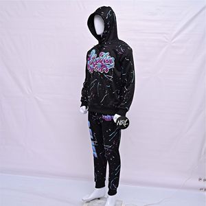 Custom Men's Fully <b>Sublimation</b> Oversized <b>Hoodie</b> and Sweatpants Heavyweight 100% Cotton Tracksuit and activewear - Product Image 2