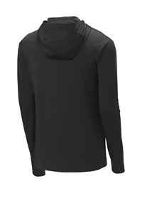 Sudadera deportiva informal de manga larga para hombre, sudadera activa ligera, bordada, técnica teñida, deportes - Product Image 5