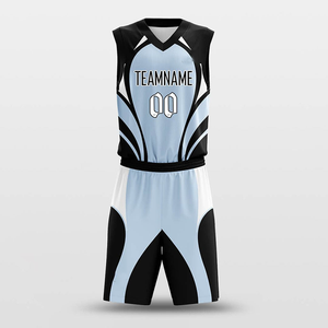 High Quality Unisex Breathable Sleeveless Basketball Uniform with Customized Logo and Team Name 100% Polyester - Product Image 5