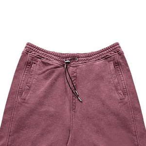Logo personnalisé sérigraphié poids lourd 100% coton vêtements pour hommes Shorts Vintage lavage à l'acide fabricant Shorts de jogging à vendre - Product Image 2