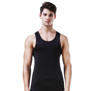 Tank <b>Top</b> Heat-Transfer Printed Breathable Knitted Beach Fitness Clothing Casual Cotton Custom Logo - Product Image 3