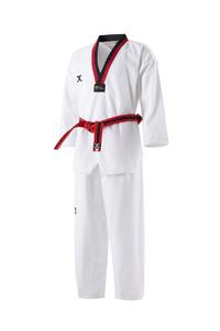 Vêtement de sport de Taekwondo respirant à séchage rapide 100% coton avec logo frontal pour l'entraînement aux arts martiaux pour adultes - Product Image 2