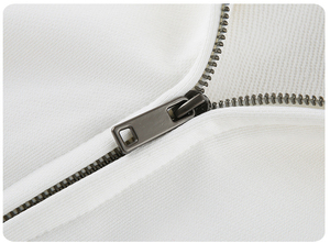 Sweat-shirts à capuche de haute qualité, sur mesure, double fermeture éclair, 460g, 100% coton, fermeture éclair intégrale, col zippé, pour femmes et hommes - Product Image 6