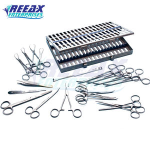 Ensembles d'instruments médicaux de chirurgie par laparotomie certifiés CE réutilisables en acier inoxydable de haute qualité par REEAX ENTERPRISES - Product Image 2