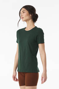 Camiseta Ecológica de Cuello Redondo para Mujer Next Level Apparel (N1510) con Logotipo Personalizado, Camisetas de Jersey Relajadas - Product Image 2