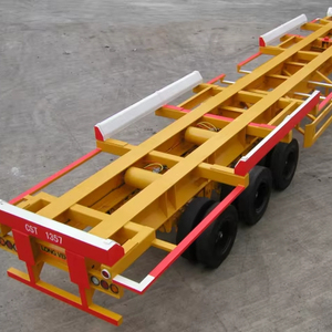 Remorque Bombcart OEM à forte demande, grande capacité de charge, revêtement résistant à la corrosion pour le transport portuaire, remorques utilitaires de transport de marchandises en vente - Product Image 1