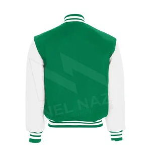 Blouson universitaire imperméable à capuche pour homme, style urbain, avec col montant, en polyester, chaud pour l'hiver - Product Image 5