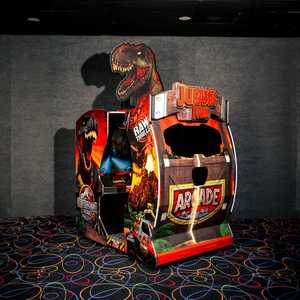 Jeu de course Jurassic Park par Raw Thrills, machine d'arcade 55 HD - Product Image 5
