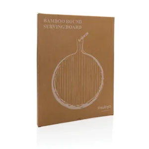 Tagliere Rotondo in Bambù Sostenibile Ukiyo, Blocco da Taglio Ecologico - Product Image 6