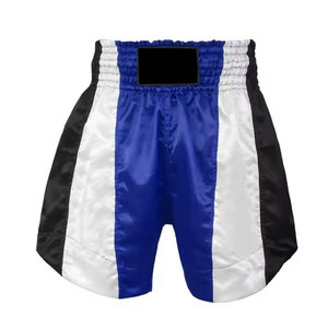 Pantalones cortos de boxeo ligeros Pantalones cortos de boxeo cómodos Pantalones cortos de boxeo de cintura elástica para la venta en línea - Product Image 2