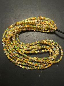 Perles de pierres brutes d'opale éthiopienne naturelle non taillées, perles de pierre de Welo - Product Image 5