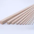 Que gỗ tròn & vuông, thanh gỗ Paulownia, mẫu làm thủ công tự làm 2mm-30mm - Product Image 2