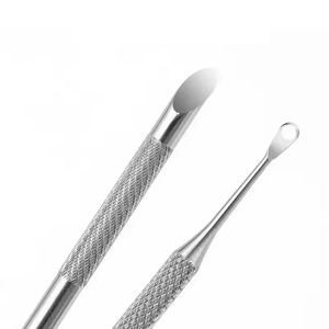 Empujador de cutículas manual profesional de acero inoxidable hecho a un precio razonable con estándar de seguridad Mol - Product Image 3