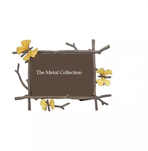 Cadre Photo tendance suspension murale en métal et verre pour décoration murale couleur or verre cadre métallique suspension murale salon cadre Photo - Product Image 5