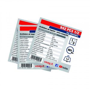 Kit de 26 Tarjetas Usag para Accesorios y Piezas de Herramientas Neumáticas, Mayor Legibilidad y Visibilidad para Usuarios de Motores de Búsqueda - Product Image 1
