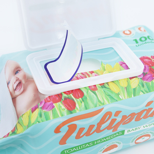 Toallitas Húmedas para Bebé Tulipán, 100 Unidades, Sin Alcohol, Sin Perfume, Cuidado de la Piel para Bebés - Product Image 5