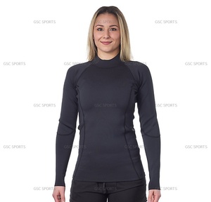 Women Compression Rash Guards Custom Made High Quality Surfing Rash Guards Highly Protective Compression Shirts for Surfing - Product Image 3