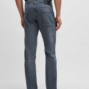 Design Street Slim Fit Venta caliente Moda de los hombres de alta calidad Jeans para hombres Jeans de mezclilla Pantalones a granel Casual Skinny Pencil Washed Jean - Product Image 3