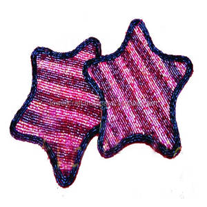 Juego de Posavasos y Manteles Individuales con Cuentas, Posavasos Hechos a Mano para Copas de Vino, para una Cena Elegante y Decoración de Mesa - Product Image 1