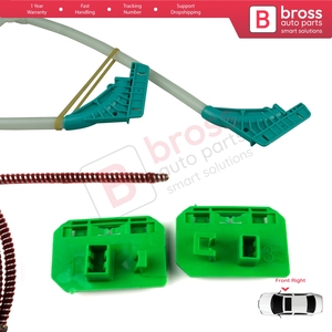 Kit de Reparación de Elevalunas BWR5098, Lado Derecho, para Camiones Premium Kerax Midlum LF 45 55 FL II FE 1400754 - Product Image 6