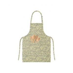 เทคนิคการปักบล็อกแบบดั้งเดิมพิมพ์ผ้าฝ้าย 100% ในครัวเรือนทําความสะอาด Pinafore อุปกรณ์อบผ้ากันเปื้อนทําอาหารสําหรับขาย - Product Image 2
