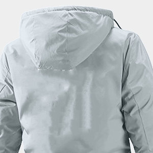 Nouveau design de vestes à capuche gonflables, vestes de mode intelligentes, nouvelles vestes gonflées imprimées avec logo personnalisé pour hommes - Product Image 4