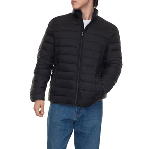 Chaquetas Bomber Personalizadas de Fabricante, con Cremallera, Capucha Desmontable, Abrigo de Invierno Brillante de Moda para Exteriores, Chaqueta de Plumón para Hombre - Product Image 1
