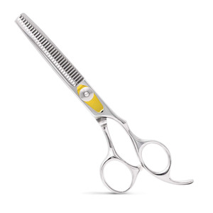 Prix usine japonais en acier inoxydable 440C ciseaux de coupe de cheveux de barbier nouvelle conception ciseaux amincissants - Product Image 1