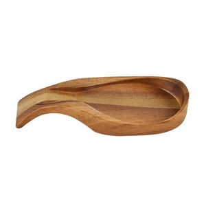 Venta caliente estilo moderno cuchara de madera descanso en forma de cuchara decorativa tenedor para el hogar cocina restaurante regalo de boda ornamento - Product Image 4