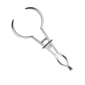 Pinzas de Goma para Dientes, Ligeras, Color Marfil, 17 cm, Instrumento Dental - Product Image 4
