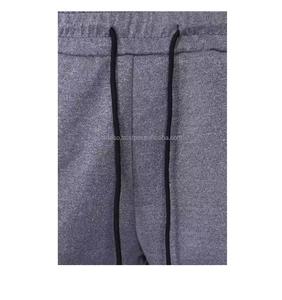 Pantalones Cortos para Hombre, Ecológicos, de Tejido Terry Sólido, Cintura Elástica, Estilo Formal Medio, Logotipo Pintado en la Parte Delantera, Lavados - Product Image 3