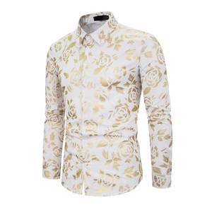 เสื้อเชิ้ตผ้าสักหลาดผู้ชายแฟชั่นใหม่ ระบายอากาศได้ดี ป้องกันรอยยับ คุณภาพสูง ทรงเข้ารูป รุ่นปี 2026 - Product Image 5