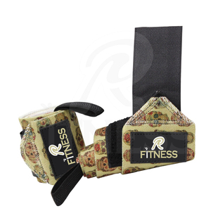 Sangles de soutien unisexes en néoprène pour poignets, taille personnalisable, bracelet de gym, musculation, sécurité sportive, enveloppement de fitness, logo personnalisé - Product Image 1