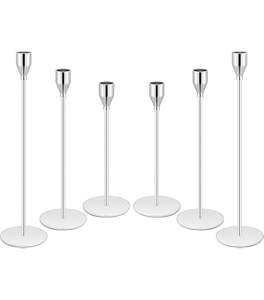 Support de bougie en aluminium de Noël très demandé, centre de table avec un style élégant, décoration intérieure - Product Image 5