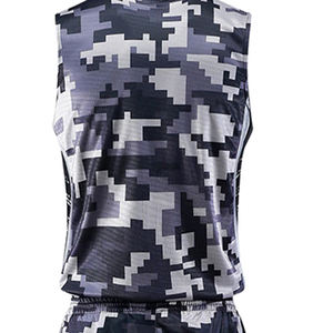 Conjunto de Uniforme de Baloncesto Unisex Personalizado para Adultos, Colores y Logotipo Personalizables, Talla Grande, Transpirable, de Secado Rápido 2026 - Product Image 6