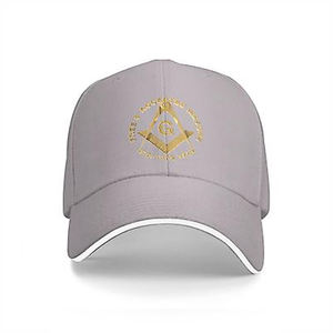 Gorro Masónico Ajustable de Tela de Algodón, Diseño Estructurado, Ajuste Cómodo, Ideal para Uso Diario, Eventos Ceremoniales y Actividades al Aire Libre - Product Image 4