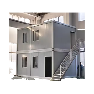 Casa Contenedor de Panel Sándwich Expandible, Plegable, de 20 Pies, Modular, Prefabricada, Portátil, para Apartamentos y Escuelas - Product Image 2