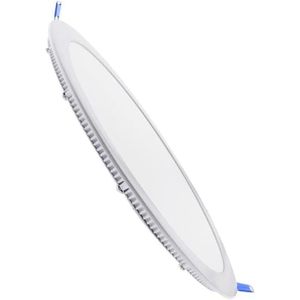 LEDUNI pannello rotondo LED Downlight 25W 2500LM bianco caldo 3000K angolo 120 295*20Hmm plafoniere facile dimensione di taglio - Product Image 1