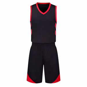 Tenues de basketball personnalisées à faible MOQ avec logo, ensembles pour adultes, séchage rapide, taille personnalisée, vêtements de basketball respirants - Product Image 4