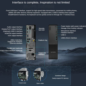 L e n o V o Think Centre Neo P600 Inter Core, escritorio de negocios de 16GB DDR4 de 512GB SSD de 1/2/1/2/1/2 - Product Image 3