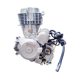摩托车发动机宗申200cc带平衡轴5速变速器油冷式宗申CG200D-B发动机ZS167FML-3